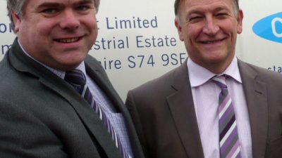Cameron Forecourt managing director Barry Jenner with operations manager Martyn Roper