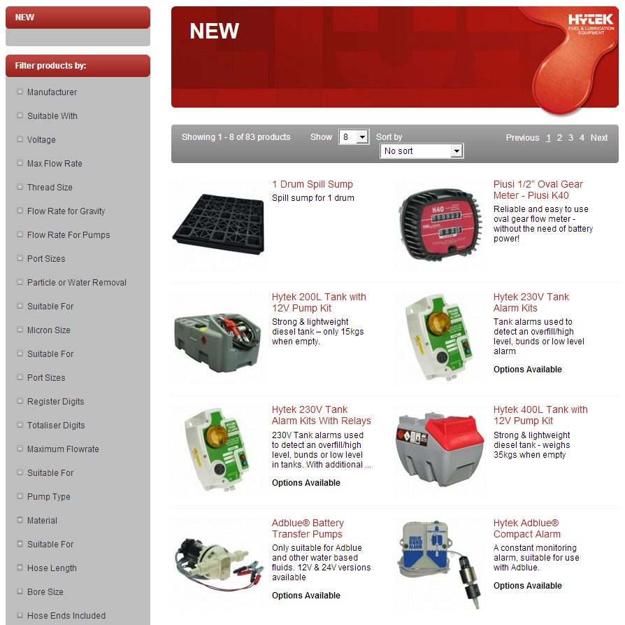 Hytek website