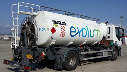 Exolum branded tanker