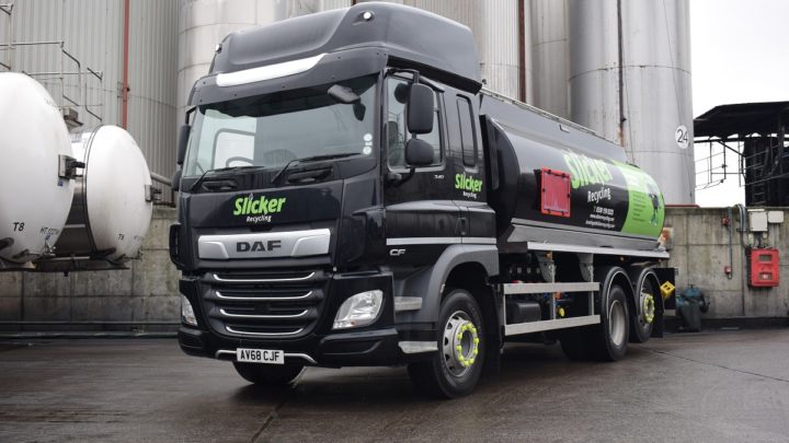 Slicker shortlisted for waste oil recycling