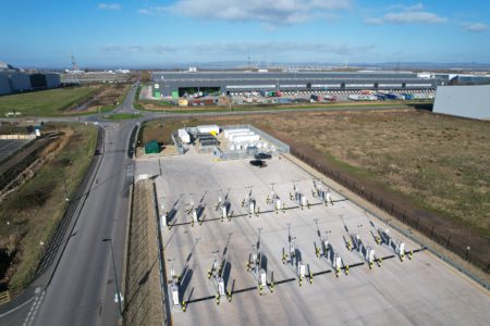 The world’s largest public access biomethane refuelling station in Avonmouth can refuel up to 80 HGVs per hour cutting 70,000 tonnes of CO2 emissions every year.