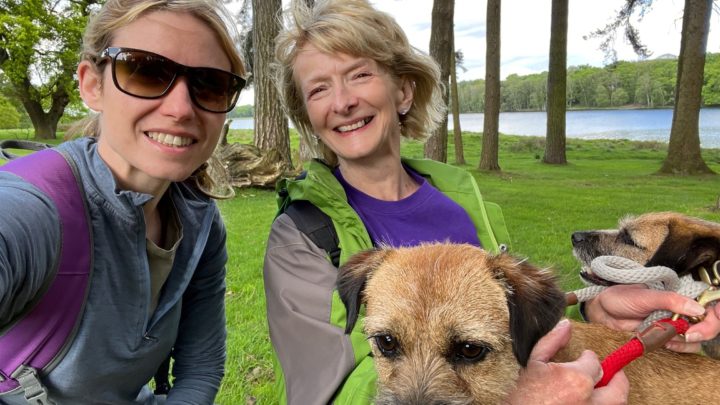 Former Fuel Oil News editor completes a barking dog walk to raise funds for Pancreatic Cancer UK - a charity close to her heart.
