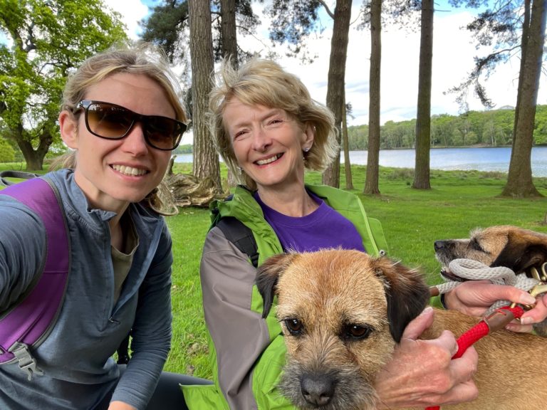 Former Fuel Oil News editor completes a barking dog walk to raise funds for Pancreatic Cancer UK - a charity close to her heart.