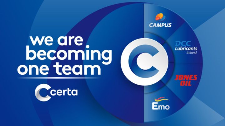 DCC Oil Ireland has announced a rebrand to Certa Ireland with all its consumer-facing brands adopting the new Certa brand.