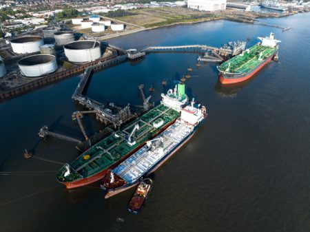 A new ship-to-ship fuel transfer service unveiled at Tranmere Terminals will boost capacity, efficiency and environmental performance as well as debottlenecking product movements.