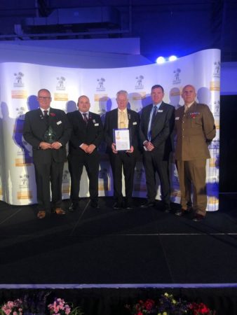 Veterans into Logistics charity’s success in supporting ex-military into HGV driving careers is recognised with Gold Award