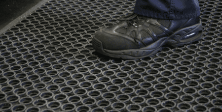 The role floor mats can play in safety in oily areas where slip hazards are a constant risk