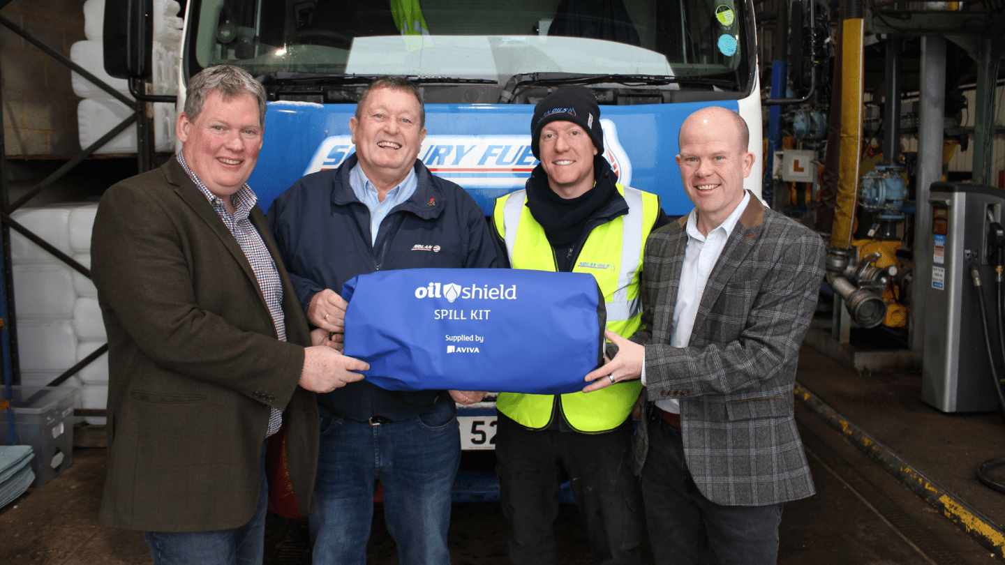 Valued liquid fuel distributor client is first recipient of new