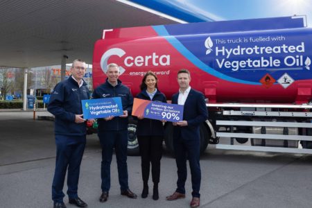Certa transitions entire delivery fleet from diesel to HVO