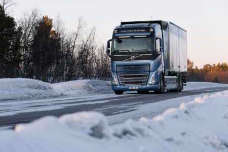 First public road tests for Volvo’s hydrogen-powered fuel cell trucks