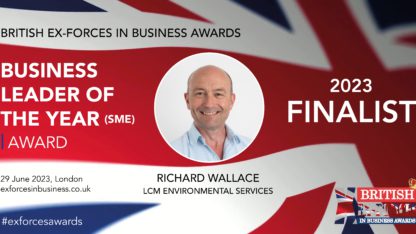 Successful industry leader shortlisted for Business Leader of the Year award.
