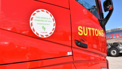 The logistics provider is trialling the alternative fuel to assess emission reduction, cost and practicality.