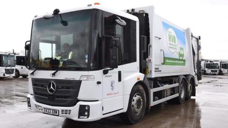 Local authority introduces renewable fuel to refuse lorry fleet and is urging others to follow.