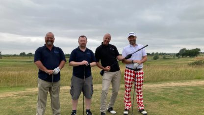 Successful charity golf day proves a hit with fuel distributors.