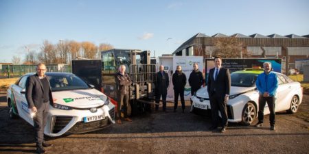 £8m Government investment in transport projects will develop hydrogen tech for vehicle fuelling.