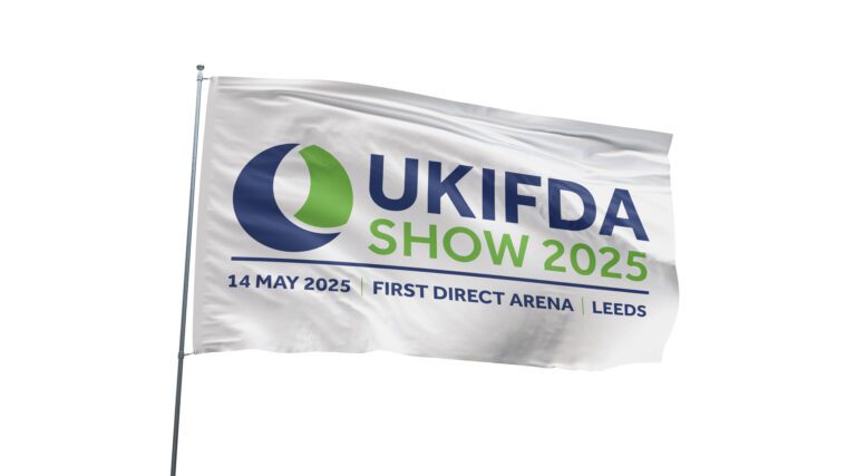 UKIFDA Show 2025 Flag banner