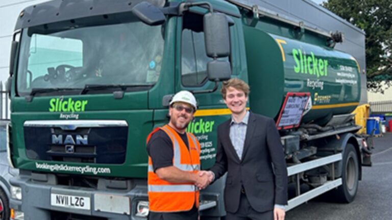 Slicker Recycling and Castrol partnership