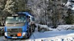 A WCF tanker in the snow