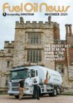 Fuel Oil News magazine November 2024 front cover with fuel tanker