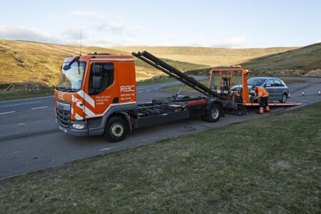 RAC recovery truck