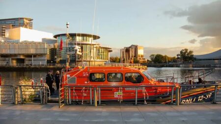 RNLI lifeboat on maiden voyage powered by HVO