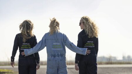 Female team members at New Era Energy