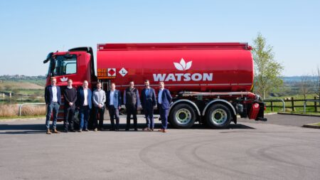 Watson Fuels tanker and team