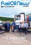 Front cover of Fuel Oil News magazine from July 2025 featuring Nolan Oils