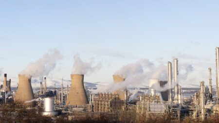 Grangemouth Petrochemical plant