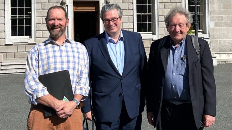 David Blevings (OFTEC), Kevin McPartlan (FFI) and Nick Hayes (UKIFDA)