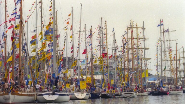 Tall Ships in Aberdeen in 1997