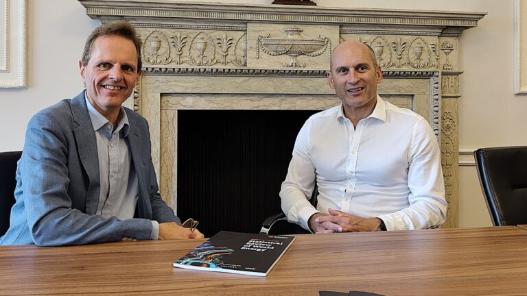Nick Smith owner of Fuel Oil News and Nick Wayth CEO of the Energy Institute