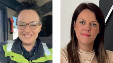 Beth Simpson of RapidStart Recruitment and Zoe Challinor