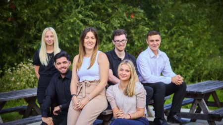 Group shot of New Era Energy apprentices