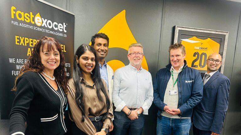 Image of personnel from FAST Exocet, Birmingham City University and Innovate UK