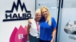 Emma Osborn of Halso Oil and Nic Edmonds