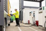 HVO refuelling at a fleet depot