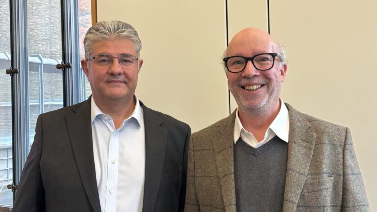 Paul Rose (l) and Malcolm Farrow (r) of OFTEC