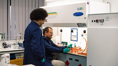 Conidia Bioscience laboratory