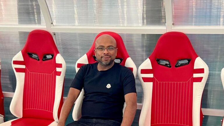 Noz Miah of Aim Recruit at Tottenham Hotspur football club