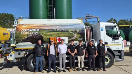 The Cotswold Petroleum team and tanker
