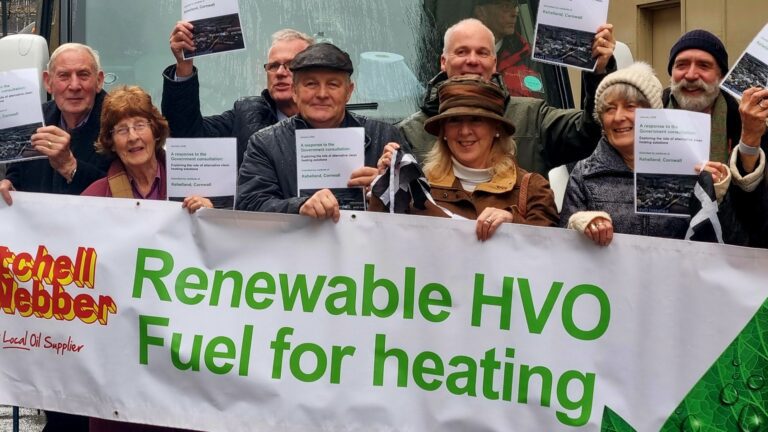 A delegation from Cornwall takes the HVO message to Westminster