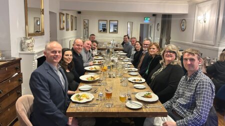 teams from Phillips 66 Limited and Calor celebrate 40 years of their joint venture and the enduring role of the Immingham LPG Caverns