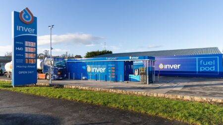 Image of Inver Fuel Pod refuelling station at Clonmel