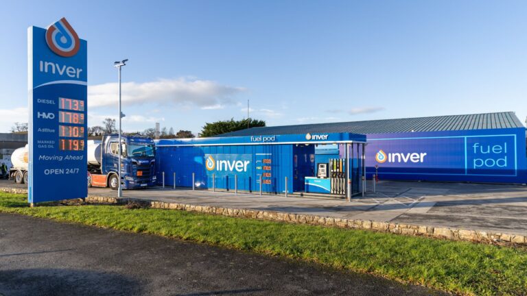 Image of Inver Fuel Pod refuelling station at Clonmel