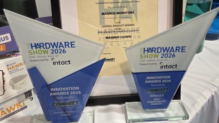 Magnus Monitors Irish innovation awards