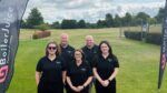 Zoe Blackhall with the Boilerjuice team
