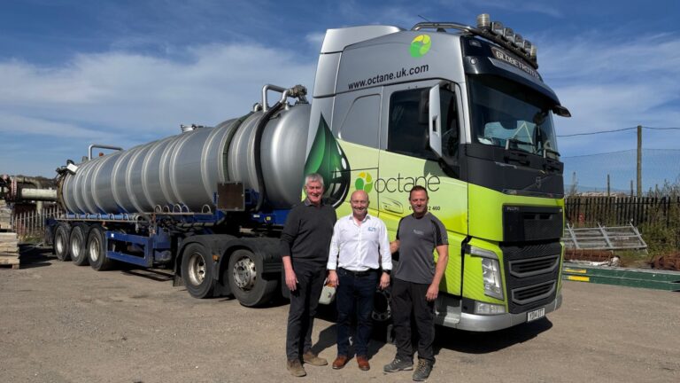 LCM and Octane team with tanker in background