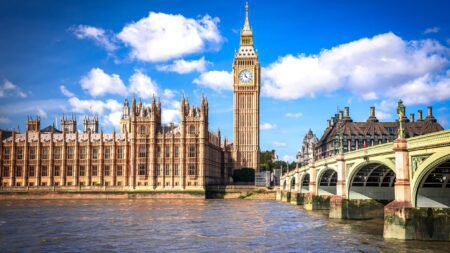 The houses of parliament