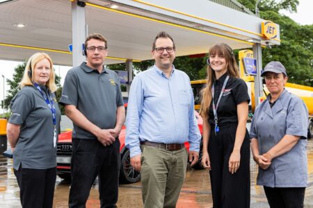 Ulceby Cross Tom Dant and staff